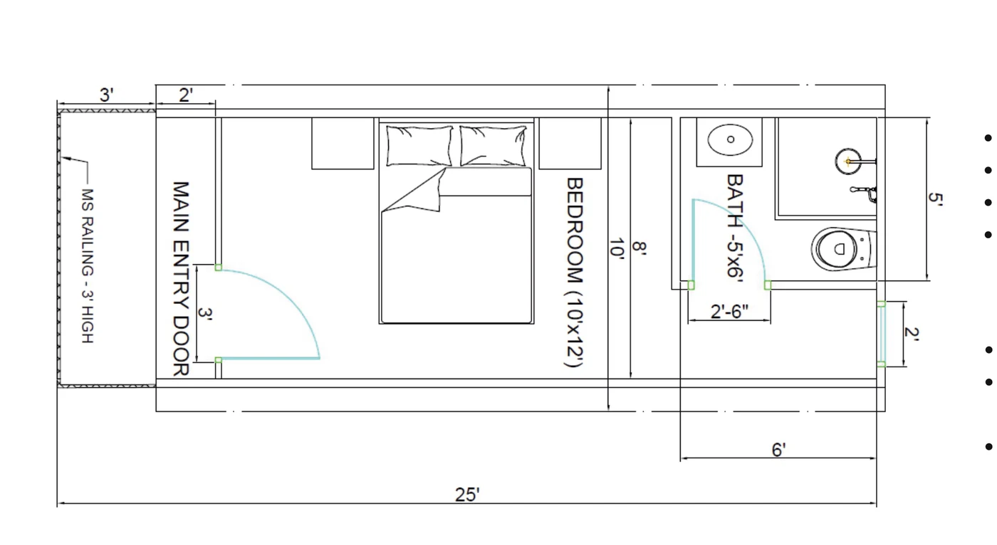 Floor plan of Arc Nest