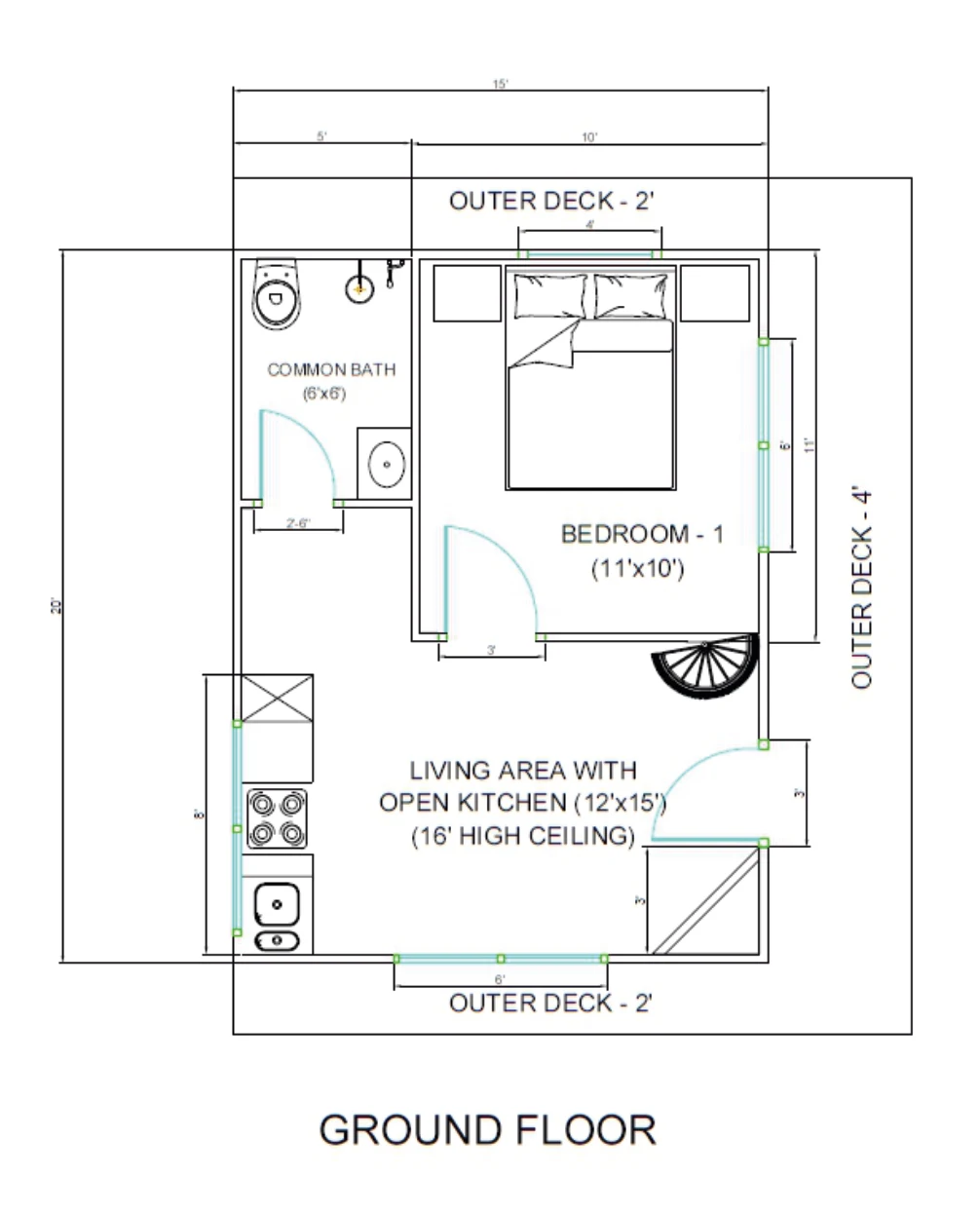 Floor plan of Astrix