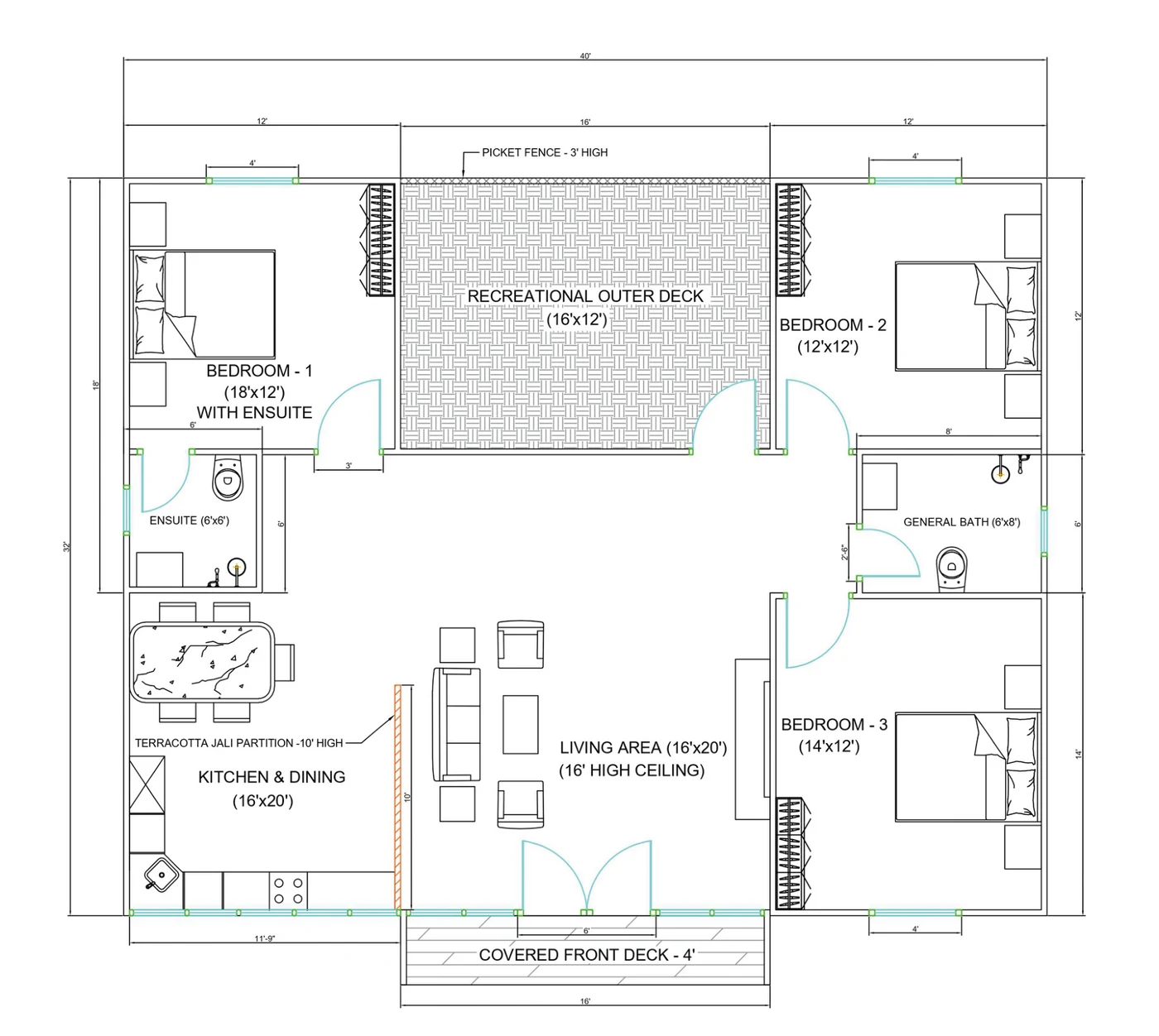 Floor plan of Atria