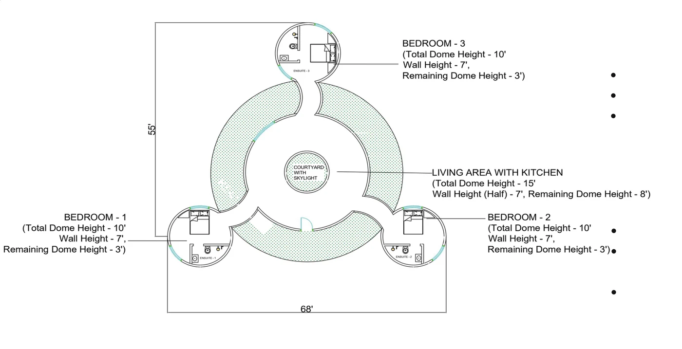 Floor plan of Bhoomi