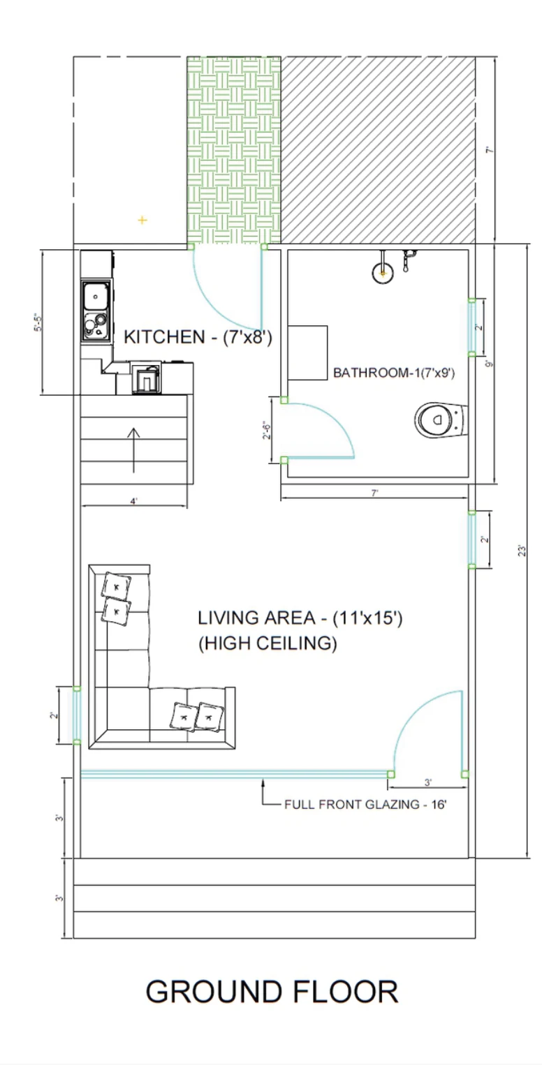 Floor plan of Boxhaus